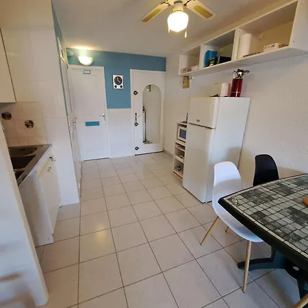 Studio Mezzanine Pour 4 A Marseillan Avec Parking Prive, Tv Et Cuisine Equipee - Fr-1-326-783